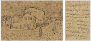 La casa gialla La strada, Lettera a Theo da Arles, sabato, 29 settembre 1888