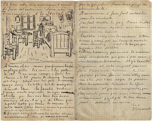 La camera da letto, Lettera a Paul Gauguin da Arles, mercoledì 17 ottobre 1888