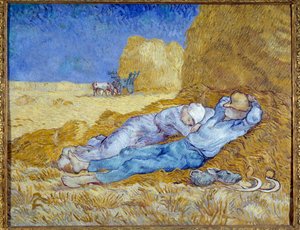 Il meridiano o La siesta (dopo Millet) da Vincent van Gogh