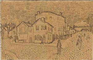 La casa di Vincent ad Arles, da una lettera a suo fratello Theo, eseguita ad Arles, 1888