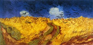 Campo di grano con corvi da Vincent van Gogh
