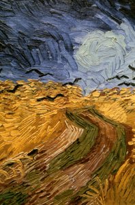 Campo di grano con corvi, (dettaglio) 1890 da Vincent van Gogh
