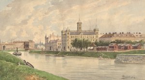 La Weissgärber Lände a Vienna con l