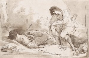 Cefalo e Procri, 1764-98 da Vincenzio Vangelisti