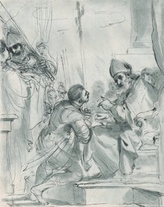 Pentimento di San Guglielmo da Vincenzio Vangelisti