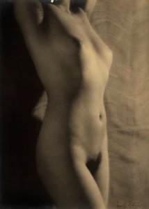Nudo femminile (foto b/n)