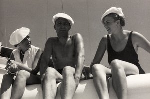 Passeggeri a bordo della nave da crociera "Oceania", dall