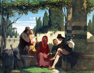 Trovatori fiorentini nel XIV secolo, 1860 da Vincenzo Cabianca
