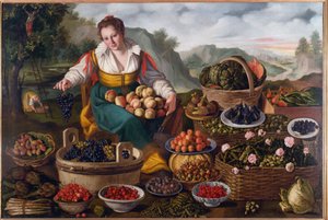 Venditore di Frutta da Vincenzo Campi