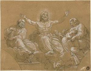 Cristo in Gloria con Santi da Vincenzo Camuccini