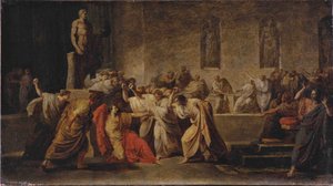 La morte di Giulio Cesare da Vincenzo Camuccini