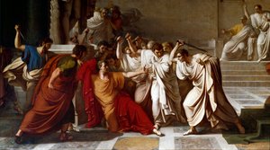 La morte di Giulio Cesare (dettaglio)