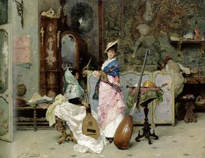 Il negozio di mandolini da Vincenzo Capobianchi