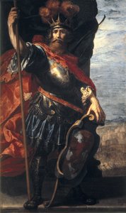 Ritratto di Ataulfo re dei Visigoti da Vincenzo Carducci