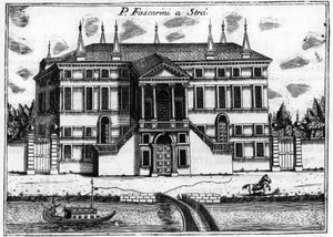 Il palazzo Foscarini a Stra vicino a Venezia in 