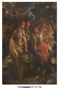 Festa a Piedigrotta, 1895 da Vincenzo Migliaro