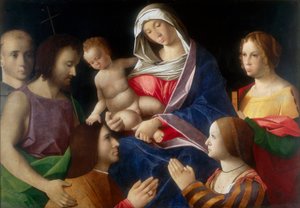 Madonna con Bambino e Santi da Vincenzo di Biagio Catena