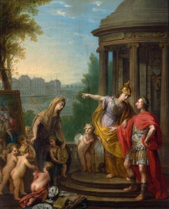 Allegoria del trasferimento della galleria imperiale al Belvedere da Vinzenz Fischer