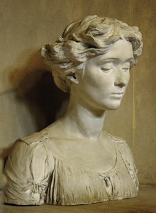 Lady Diana Manners, c.1910 (gesso) da Violet Manners