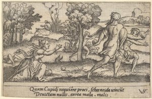 Atalanta e Ippomene (dettaglio)