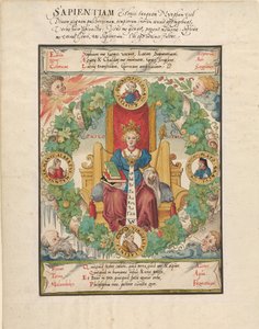 Filosofia Intronizzata, metà del 16° secolo da Virgil Solis