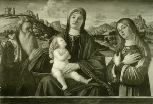 Carpaccio - Maria con il bambino e due santi, Ident. n. 14 da Vittore Carpaccio