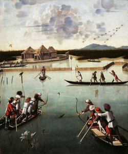 Caccia nella laguna, c.1490-5