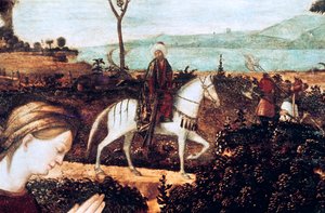 Santa Famiglia (dettaglio) da Vittore Carpaccio