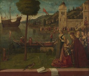 La partenza di Ceyx da Vittore Carpaccio