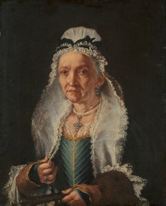 Ritratto di una vecchia signora da Vittore Ghislandi (circle of)
