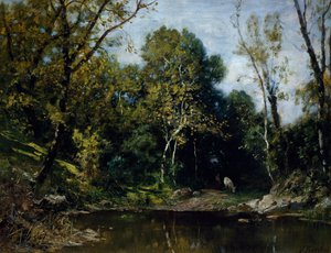 A Mirafiori, di Vittorio Bussolino (1853-1922) da Vittorio Bussolino