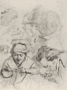 Le Citoyen Aubourg, Mme Aubourg e la loro famiglia da Vivant Denon