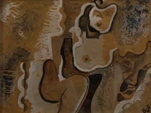 Composizione astratta, c. 1913 da Daniel Vladimir Baranoff Rossine