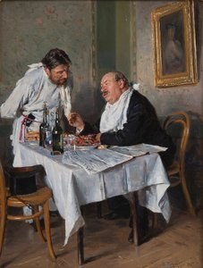 In un ristorante, 1887