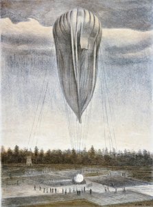Il pallone della stratosfera, 1935 da Vladimir Grigoryevich Yung