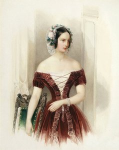 Ritratto della duchessa Alexandra Nikolaevna di Russia (1825-1844)