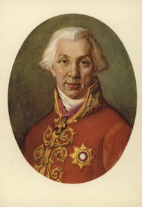 Gavrila Derzhavin, poeta russo da Vladimir Lukich Borovikovsky