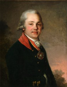 Ritratto di Alexander Dmitriyevich Arsenyev da Vladimir Lukich Borovikovsky