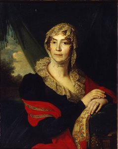 Ritratto della principessa Natalia Alexandrovna von Buxhoeveden, nata Alexeyeva da Vladimir Lukich Borovikovsky