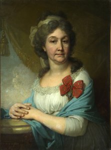 Ritratto della baronessa Varvara Vasilyeva da Vladimir Lukich Borovikovsky