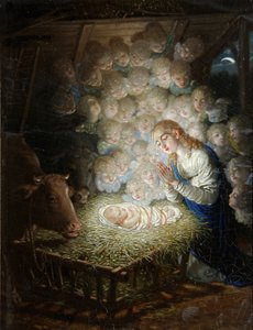 La Natività di Cristo da Vladimir Lukich Borovikovsky
