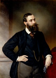 Ritratto del giurista e filosofo politico Boris Nikolayevich Chicherin, Fine del XIX sec.