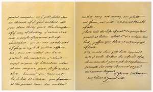 Lettera di Francois Marie Arouet de Voltaire a George Keat, 16 gennaio 1760 da Voltaire