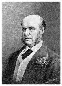 Sir Hercules Robinson, amministratore coloniale britannico 1886 da WA Hirschmann