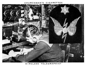 Telegrafista senza fili, 1937 da WA and AC Churchman