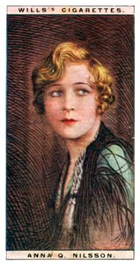 Anna Quirentia Nilsson, attrice americana di origine svedese