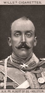 H.H, PR. Alberto di SG-Holstein, 1908 da WD and HO Wills