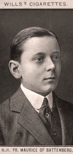 PR. Maurice di Battenberg, 1908 da WD and HO Wills