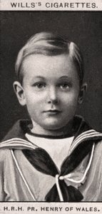H.R.H Enrico del Galles, 1908 da WD and HO Wills