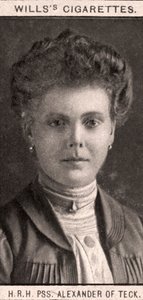 S.A.R., PSS. Alessandro di Teck, 1908 da WD and HO Wills